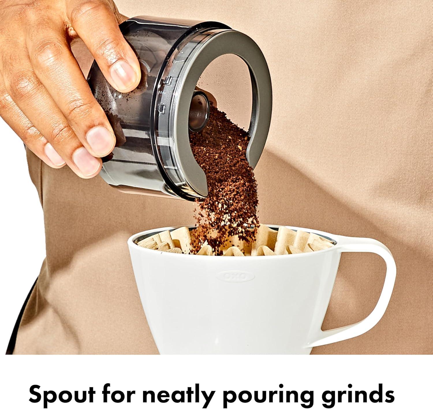 imageOXO Brew Compact Conical Burr Coffee Grinder