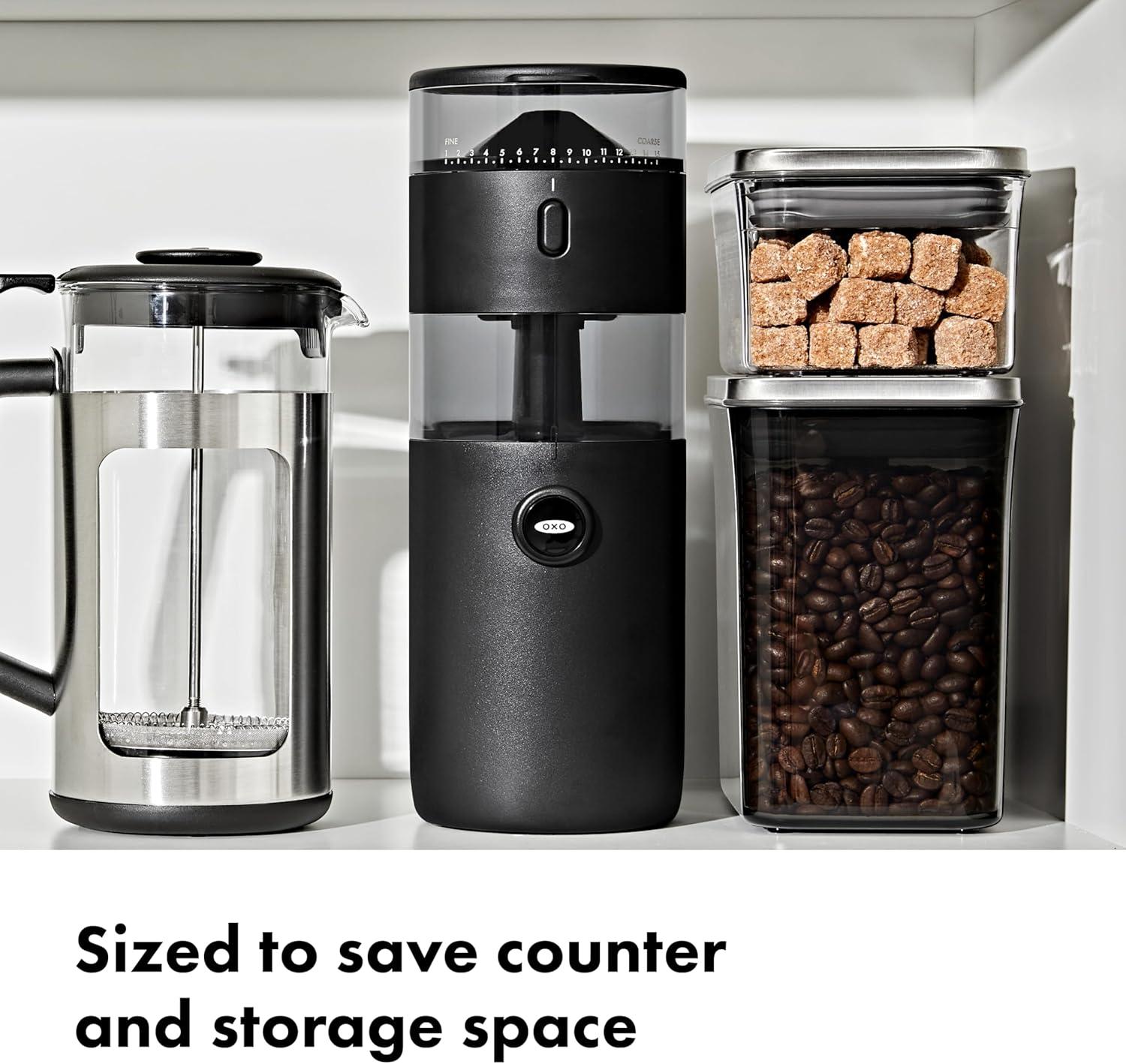 imageOXO Brew Compact Conical Burr Coffee Grinder