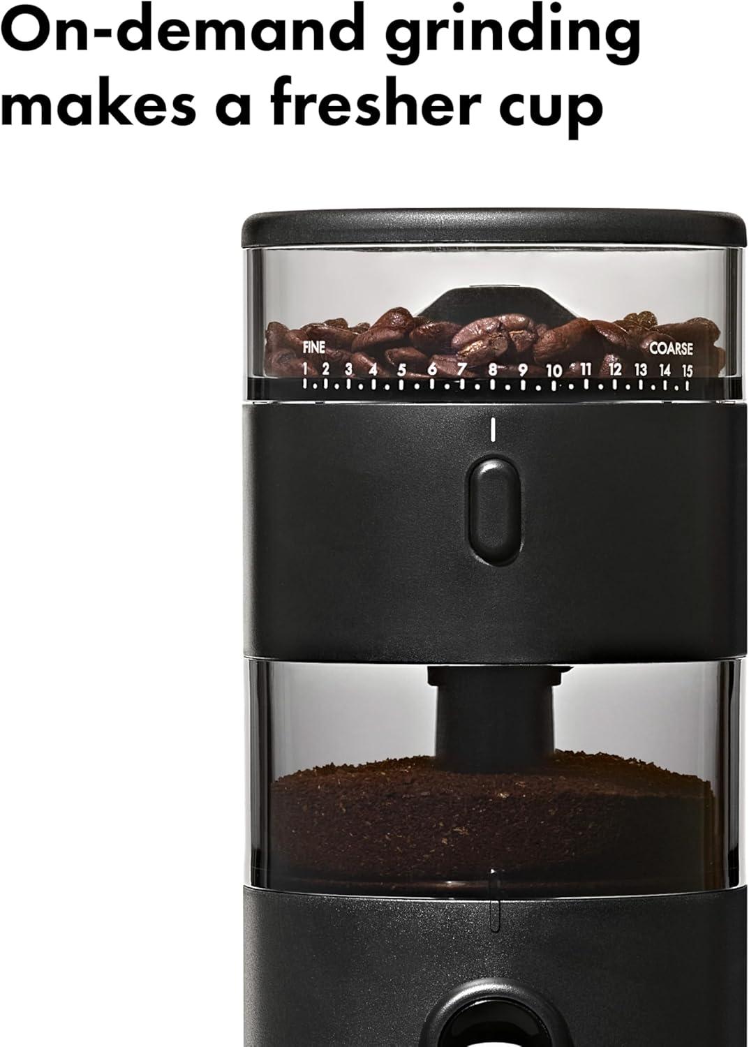 imageOXO Brew Compact Conical Burr Coffee Grinder