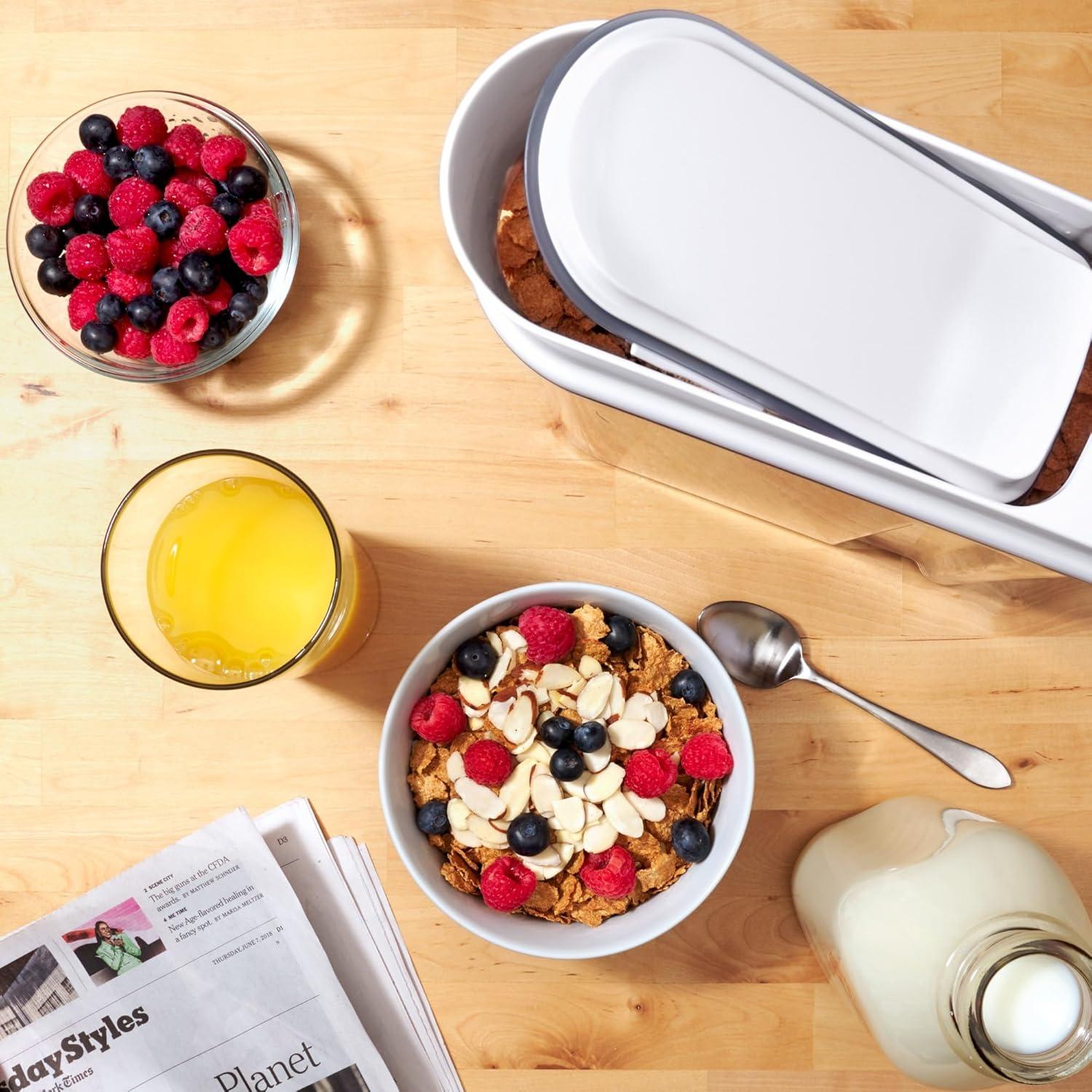 imageOXO Good Grips Airtight POP Large Cereal Dispenser 45 Qt1 Count Pack of 8