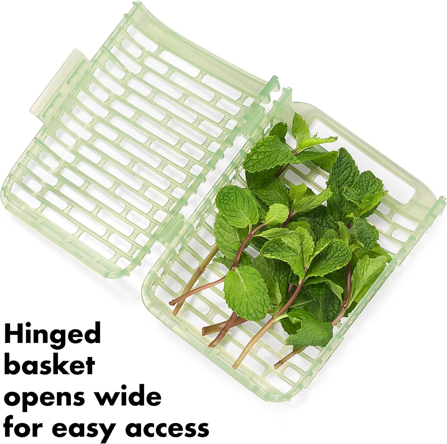 imageOXO Good Grips GreenSaver Produce Keeper 43 QtWhite18 QT Herb Keeper