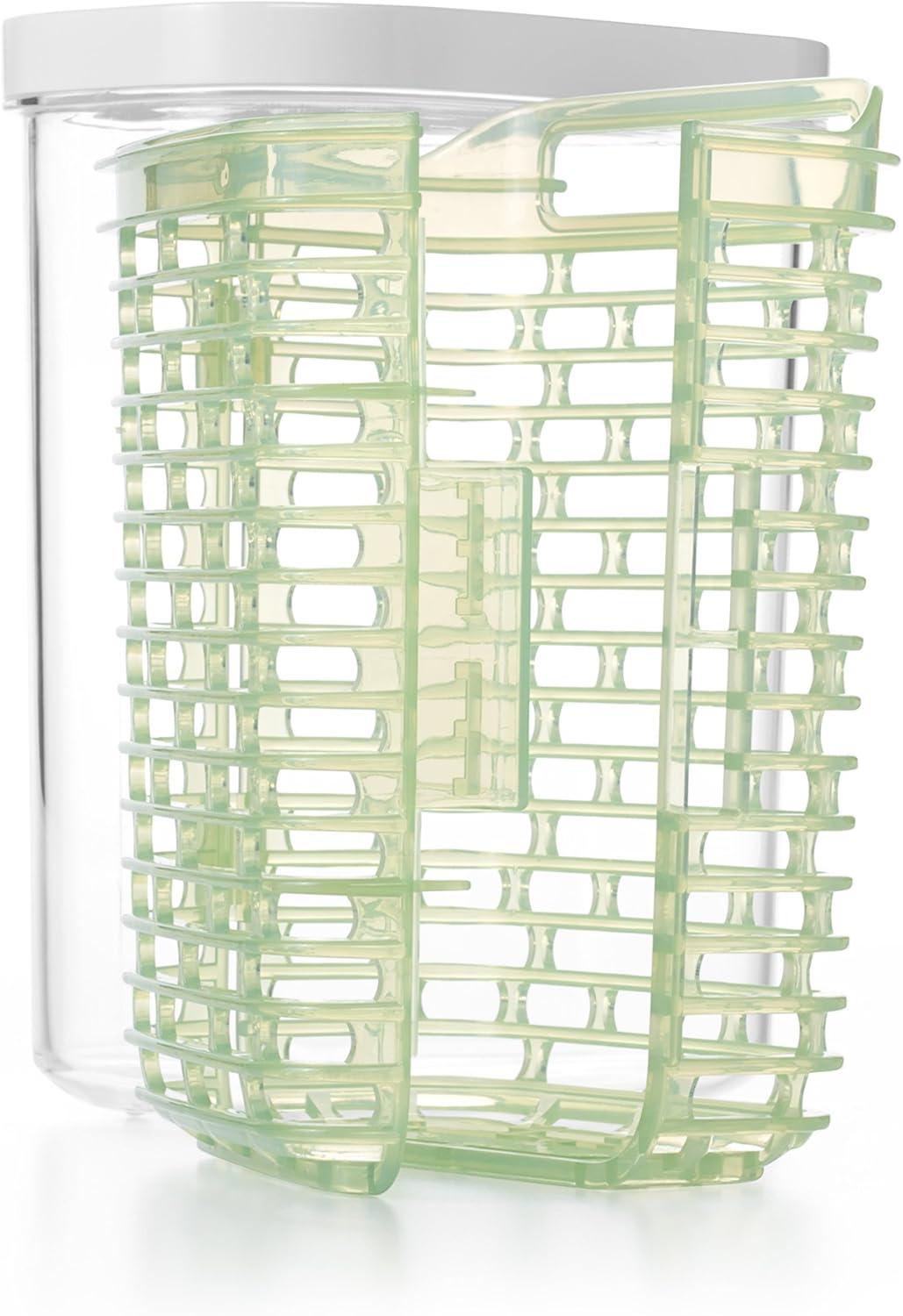 imageOXO Good Grips GreenSaver Produce Keeper 43 QtWhite18 QT Herb Keeper