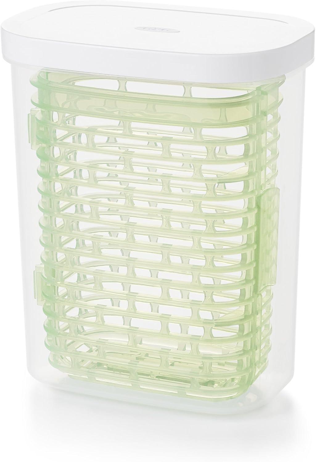imageOXO Good Grips GreenSaver Produce Keeper 43 QtWhite18 QT Herb Keeper