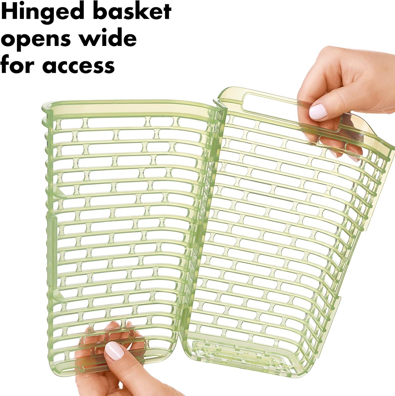 imageOXO Good Grips GreenSaver Produce Keeper 43 QtWhite28 QT Herb Keeper