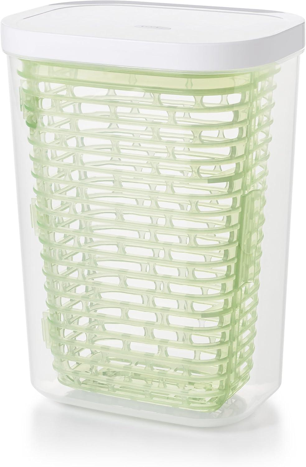 imageOXO Good Grips GreenSaver Produce Keeper 43 QtWhite28 QT Herb Keeper