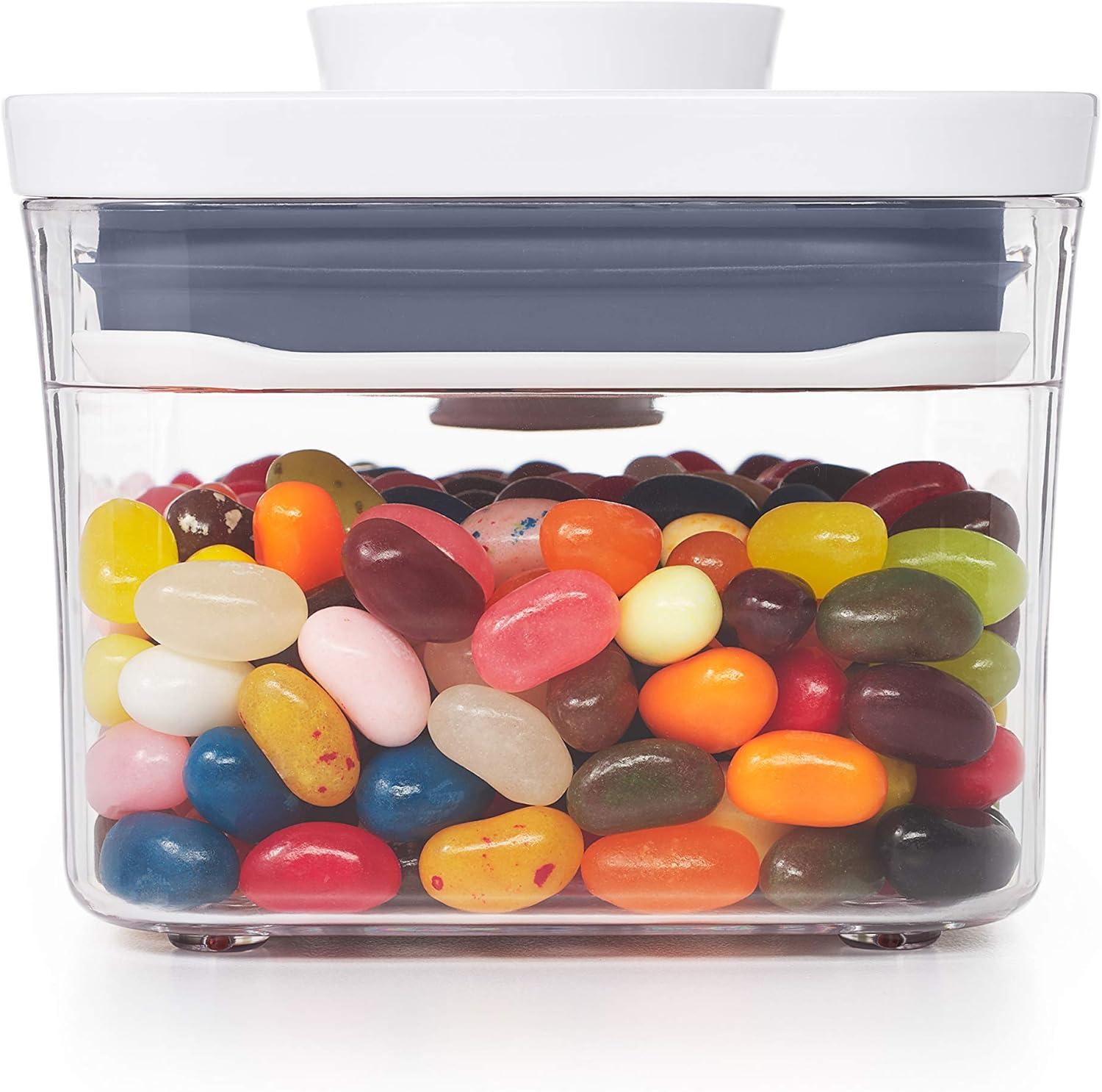 imageOXO Good Grips POP Container Airtight 17 Qt for Coffee and More Food Storage Rectangle Clear06 Qt Rectangle Tea