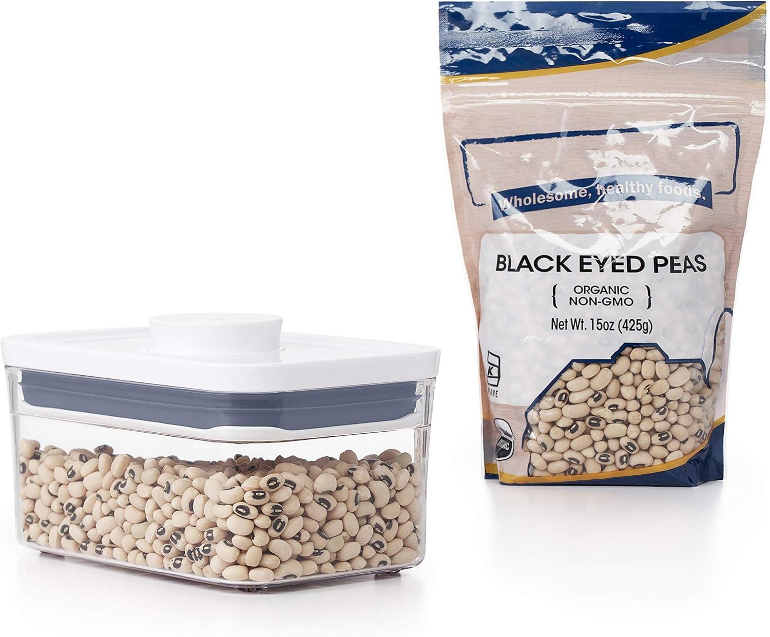 imageOXO Good Grips POP Container Airtight 17 Qt for Coffee and More Food Storage Rectangle Clear06 Qt Rectangle Tea