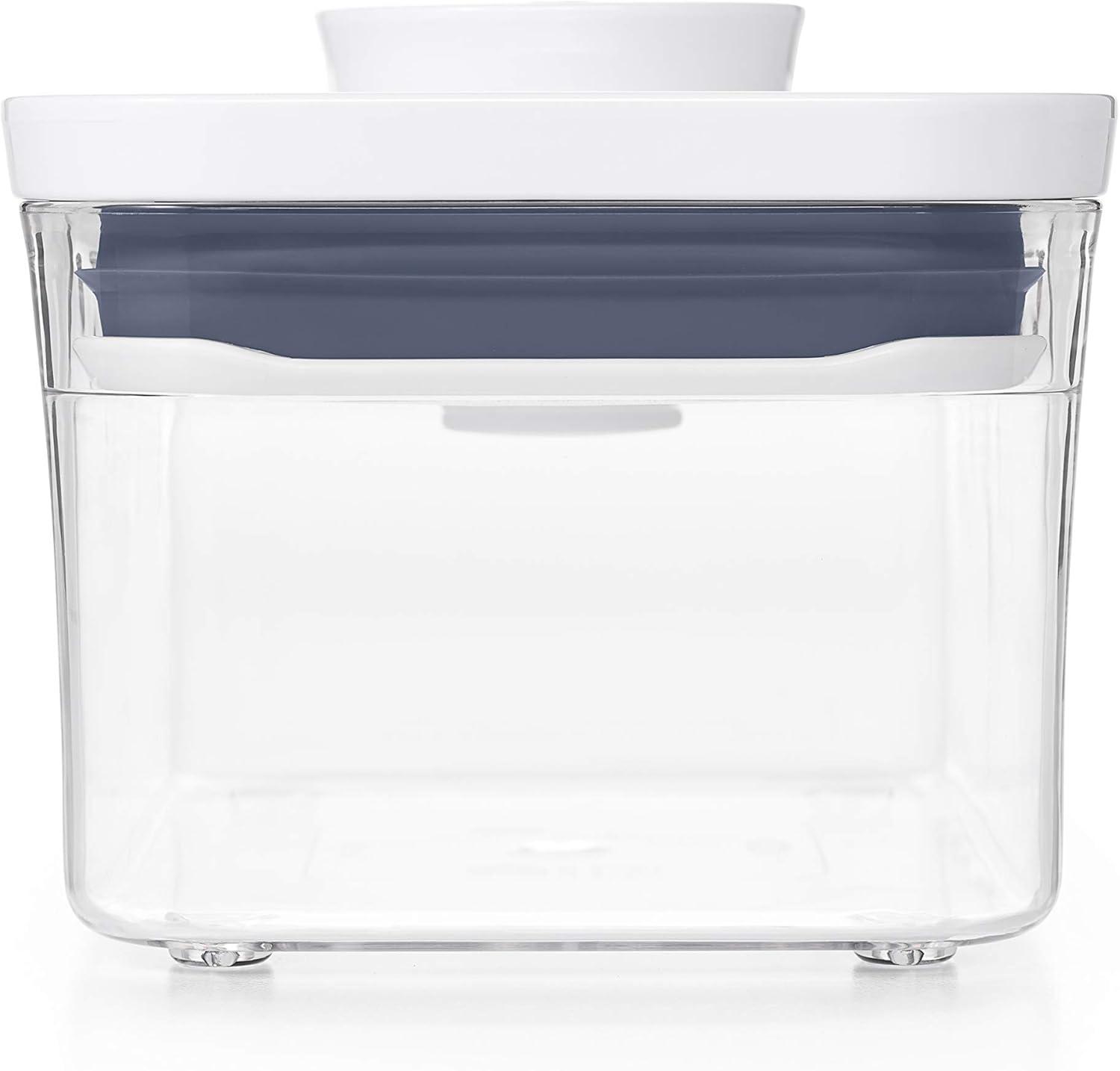 imageOXO Good Grips POP Container Airtight 17 Qt for Coffee and More Food Storage Rectangle Clear06 Qt Rectangle Tea