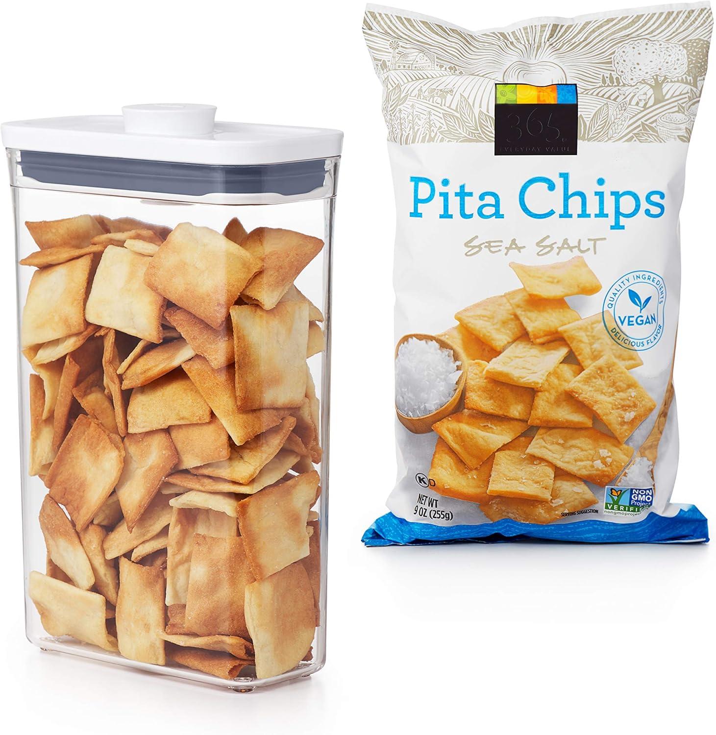 imageOXO Good Grips POP Container Airtight 17 Qt for Coffee and More Food Storage Rectangle Clear19 Qt Rectangle Granola Pack of 8