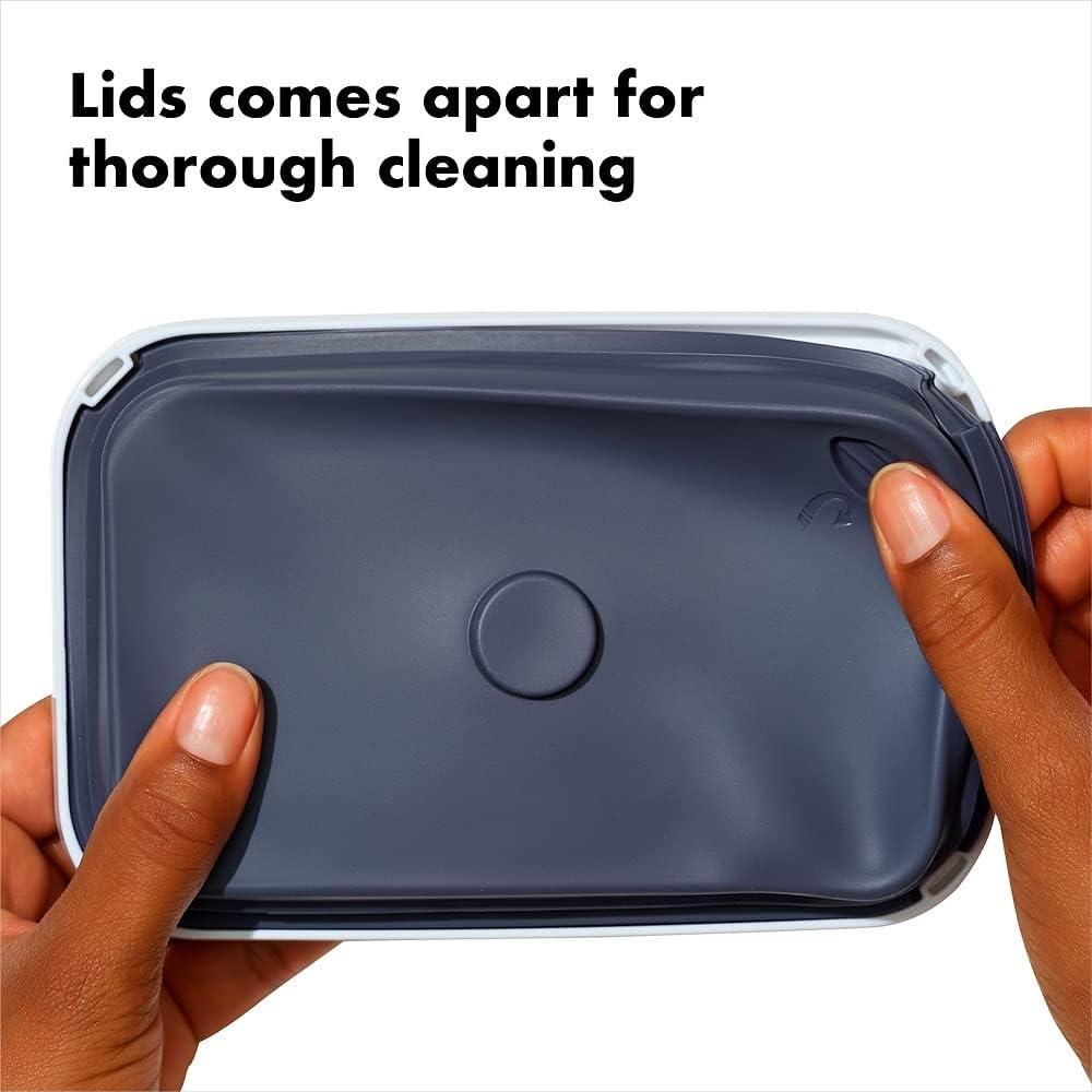 imageOXO Good Grips POP Container Airtight 17 Qt for Coffee and More Food Storage Rectangle Clear19 Qt Rectangle Granola Pack of 8