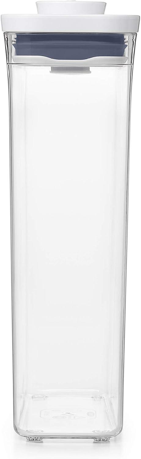 imageOXO Good Grips POP Container Airtight 17 Qt for Coffee and More Food Storage Rectangle Clear19 Qt Rectangle Granola Pack of 8