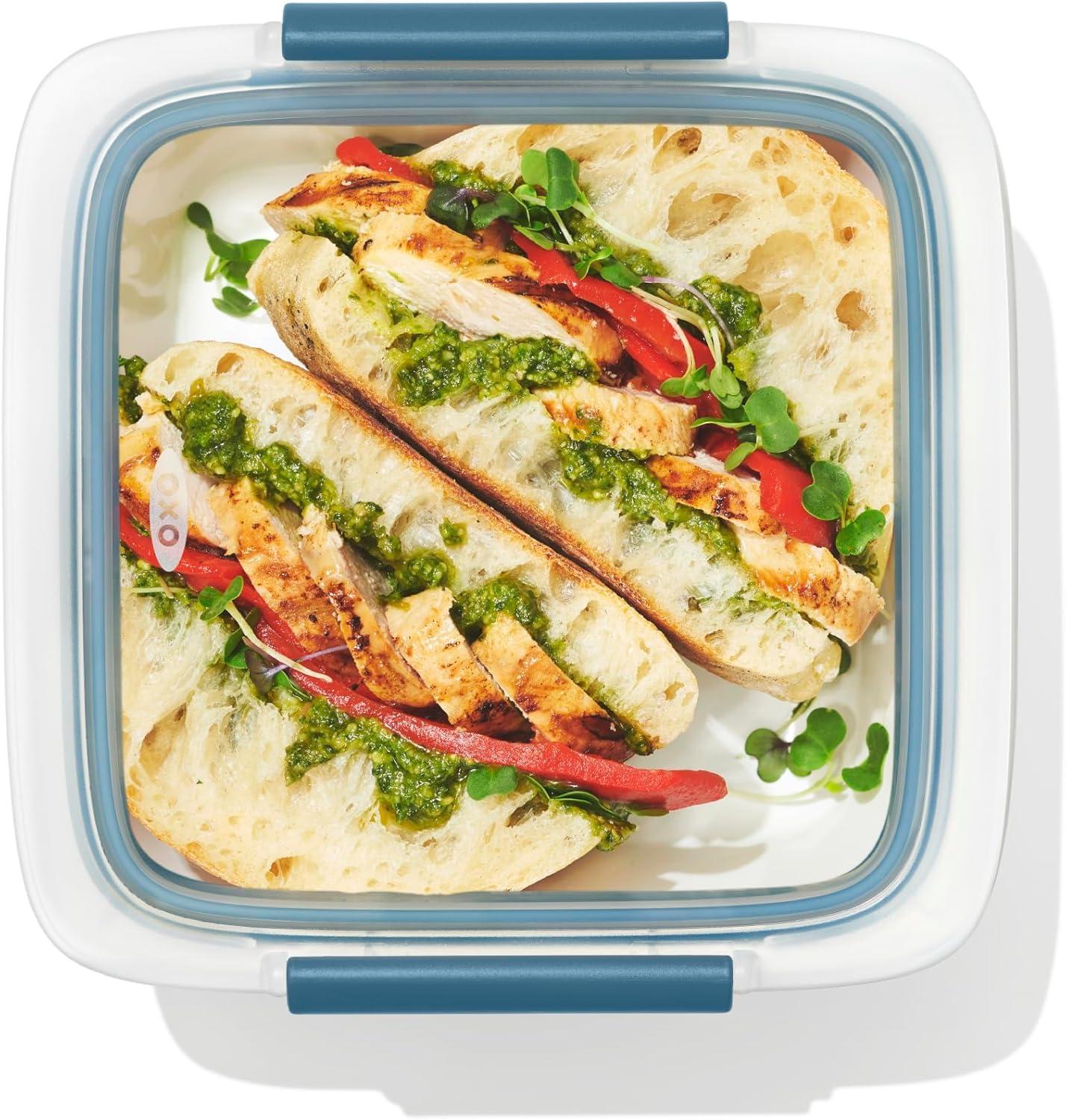 imageOXO Good Grips Prep ampamp Go 10 Piece Meal Prep SetOcean Blue