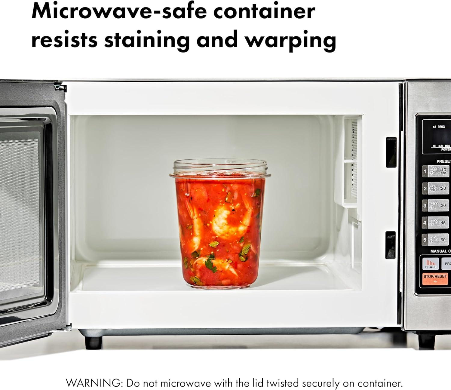 imageOXO Good Grips Twist ampamp Stack 12Piece Container Set5 oz