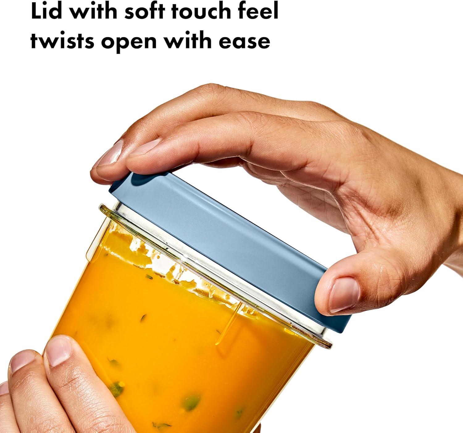 imageOXO Good Grips Twist ampamp Stack 12Piece Container Set5 oz