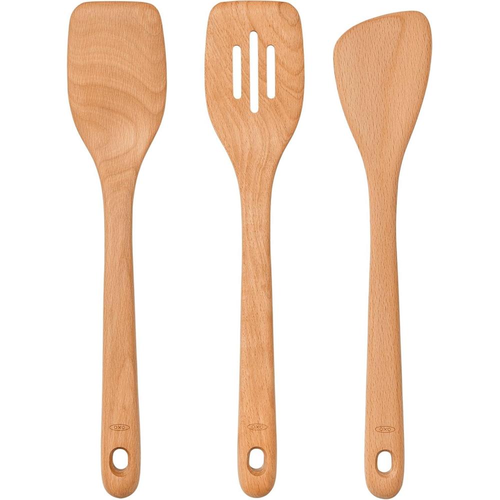 imageOXO Good Grips 3 Piece Wooden Utensil SetTurner Set