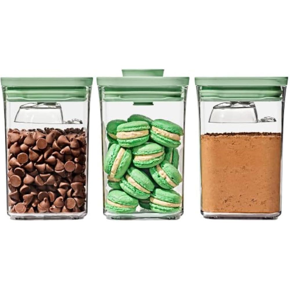 imageOXO Good Grips 5Piece POP Container Set3 Piece Set  Pistachio