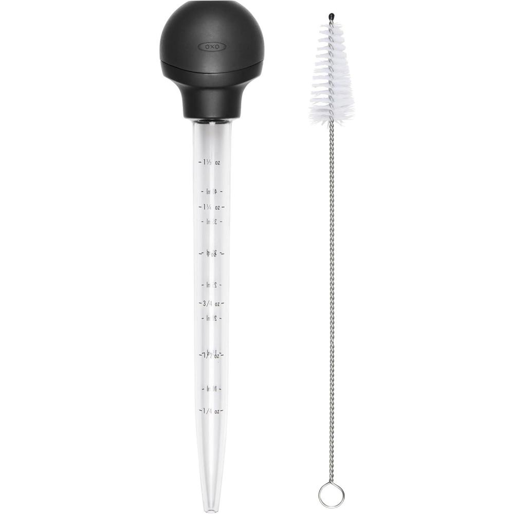 imageOXO Good Grips Baster with Cleaning Brush  BlackBlack