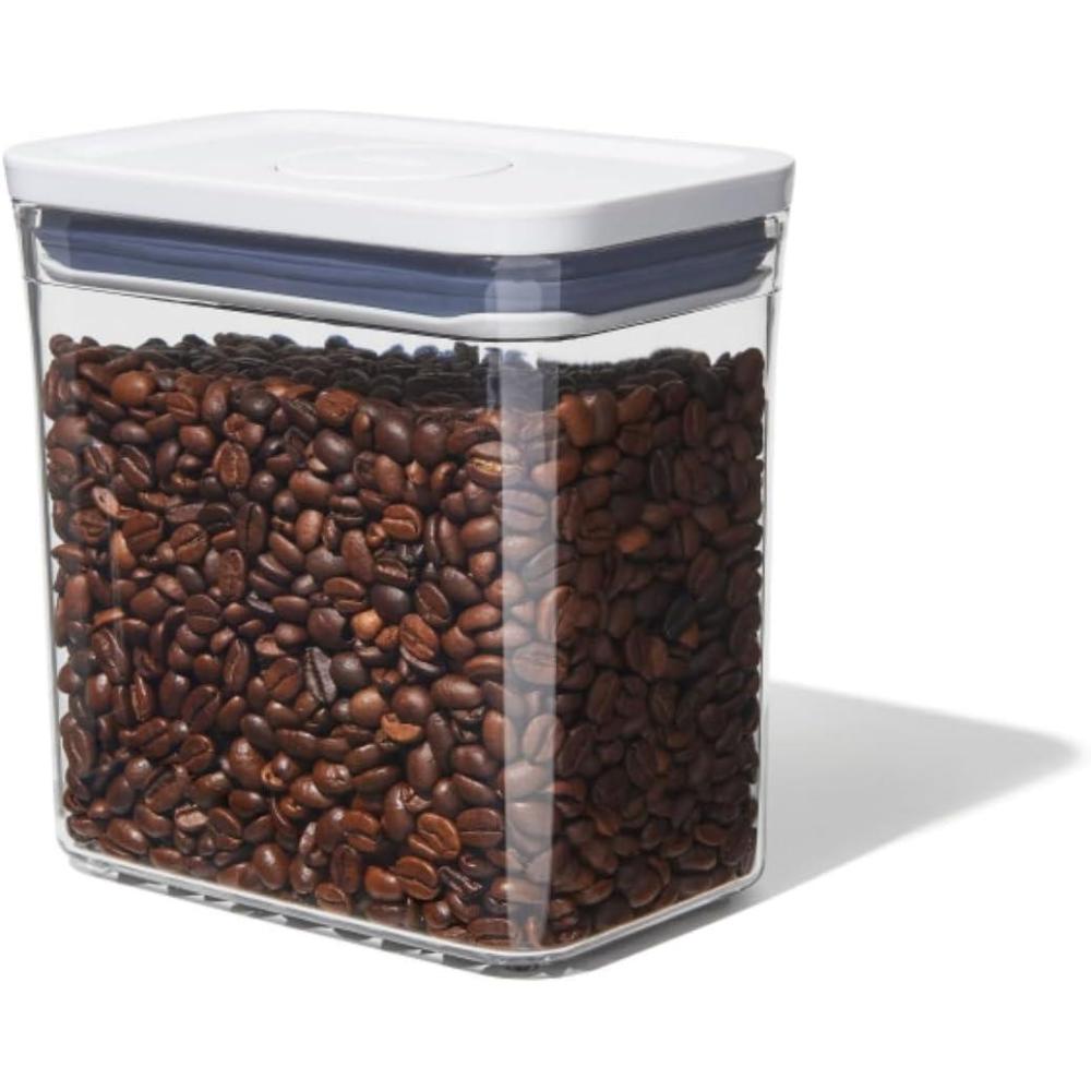 imageOXO Good Grips POP Container  Airtight 17 Qt for Coffee and More Food Storage Rectangle Clear17 Qt  Rectangle  Coffee