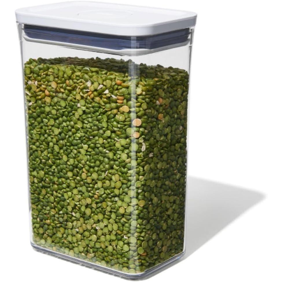 imageOXO Good Grips POP Container Airtight 17 Qt for Coffee and More Food Storage Rectangle Clear27 Qt Rectangle Rice