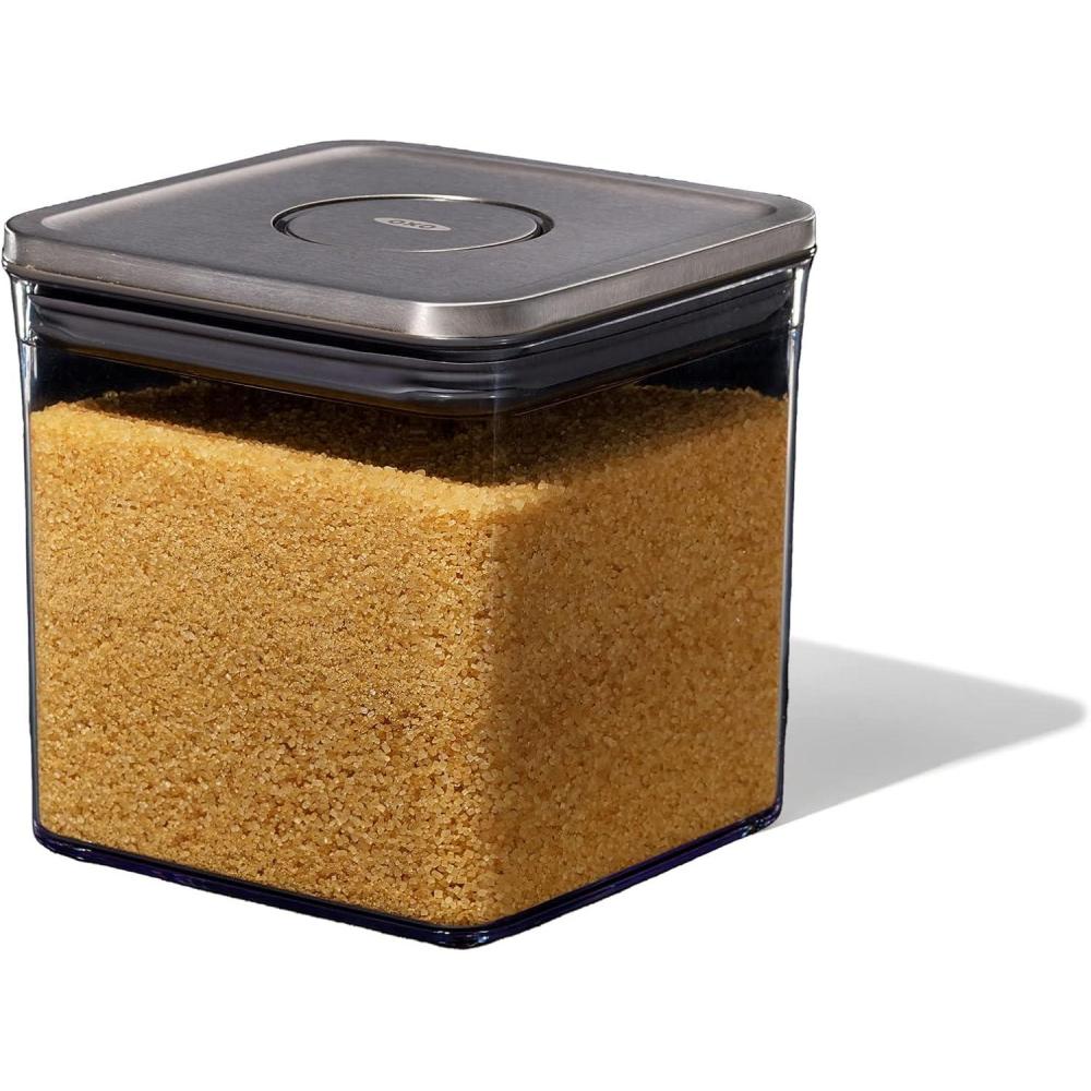 imageOXO STL POP MINI SQUARE MINI 02 QT02 L28 QT26 L Pack of 8
