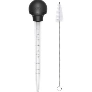 OXO Good Grips Baster with Cleaning Brush – Black(Black)