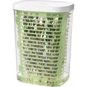 OXO Good Grips GreenSaver Produce Keeper – 4.3 Qt,White(2.8 QT Herb Keeper)