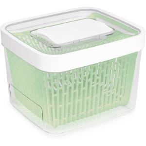 OXO Good Grips GreenSaver Produce Keeper – 4.3 Qt,White(4.3 QT Produce Keeper)