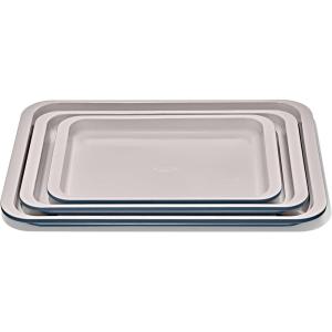 OXO Good Grips Non-Stick Pro Ceramic Coated Metal Bakeware Half Sheet Pan – Storm Blue(Storm Blue)