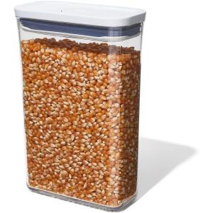 OXO Good Grips POP Container – Airtight 1.7 Qt for Coffee and More Food Storage, Rectangle, Clear(1.9 Qt – Rectangle – Granola)