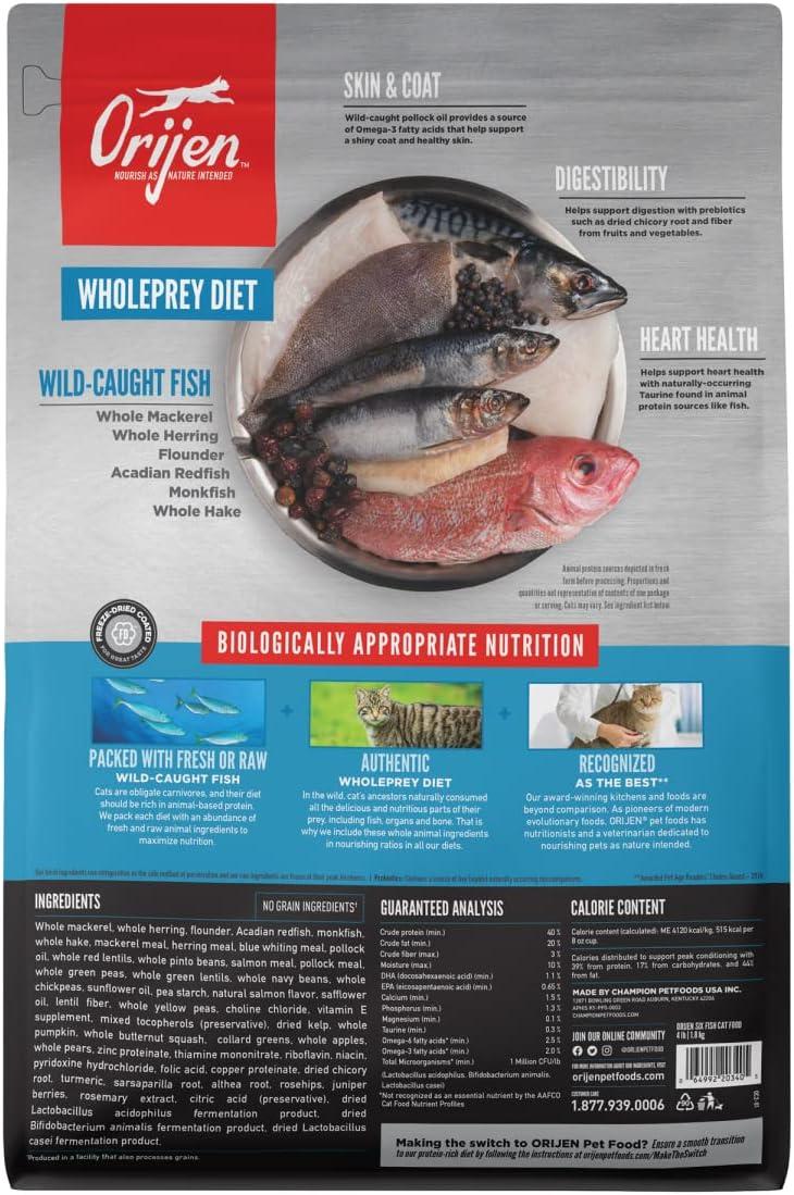 imageORIJEN Dry Cat Food and OXO Good Grips Pet POP Container 45 Qt