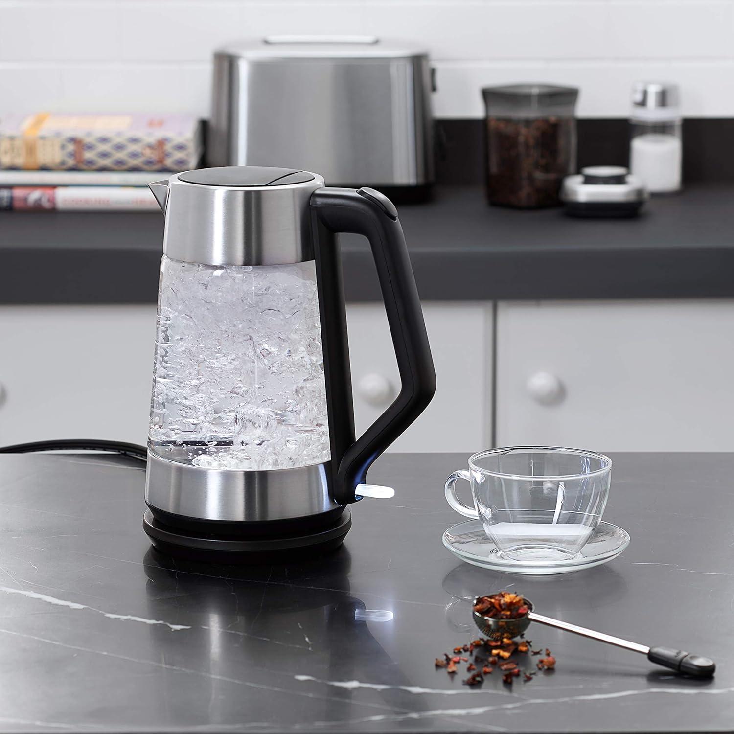 imageOXO Brew Cordless Glass Electric Kettle 175 LCordless Glass Electric Kettle