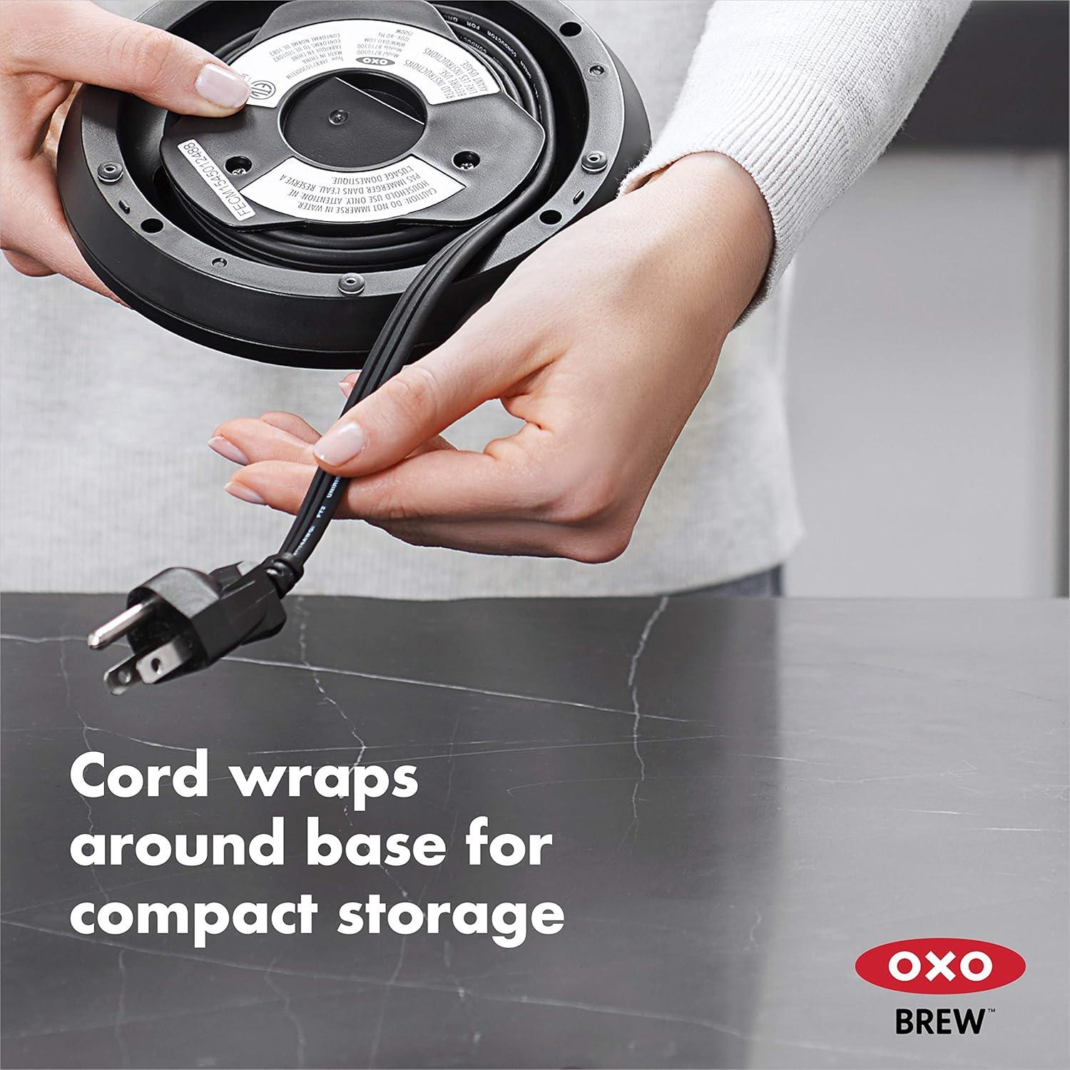 imageOXO Brew Cordless Glass Electric Kettle 175 LCordless Glass Electric Kettle