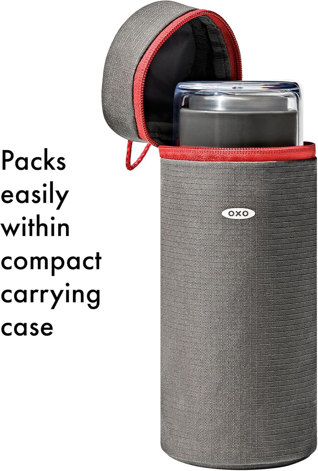 imageOXO Brew Rapid Brewer Portable Coffee Maker Fast Manual Hot ampamp Cold Brew Small Handheld Brewer Compact Travel Coffee MakerOne Size