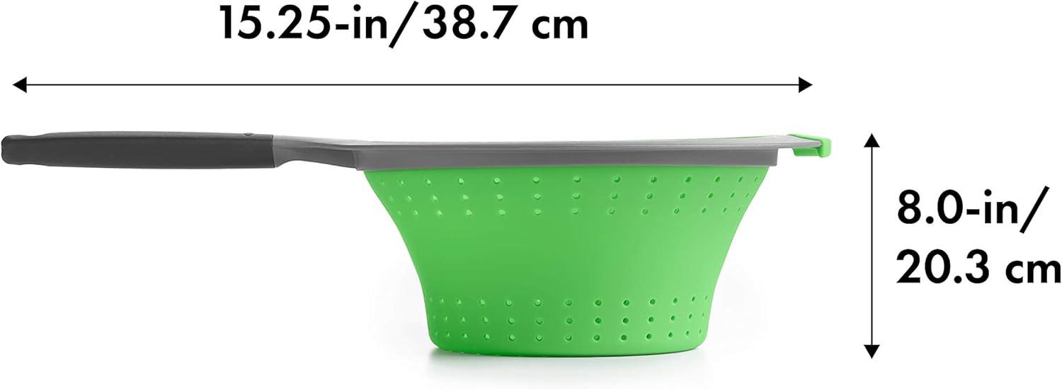 imageOXO Collapsible Colander 35 quart Green2 quart