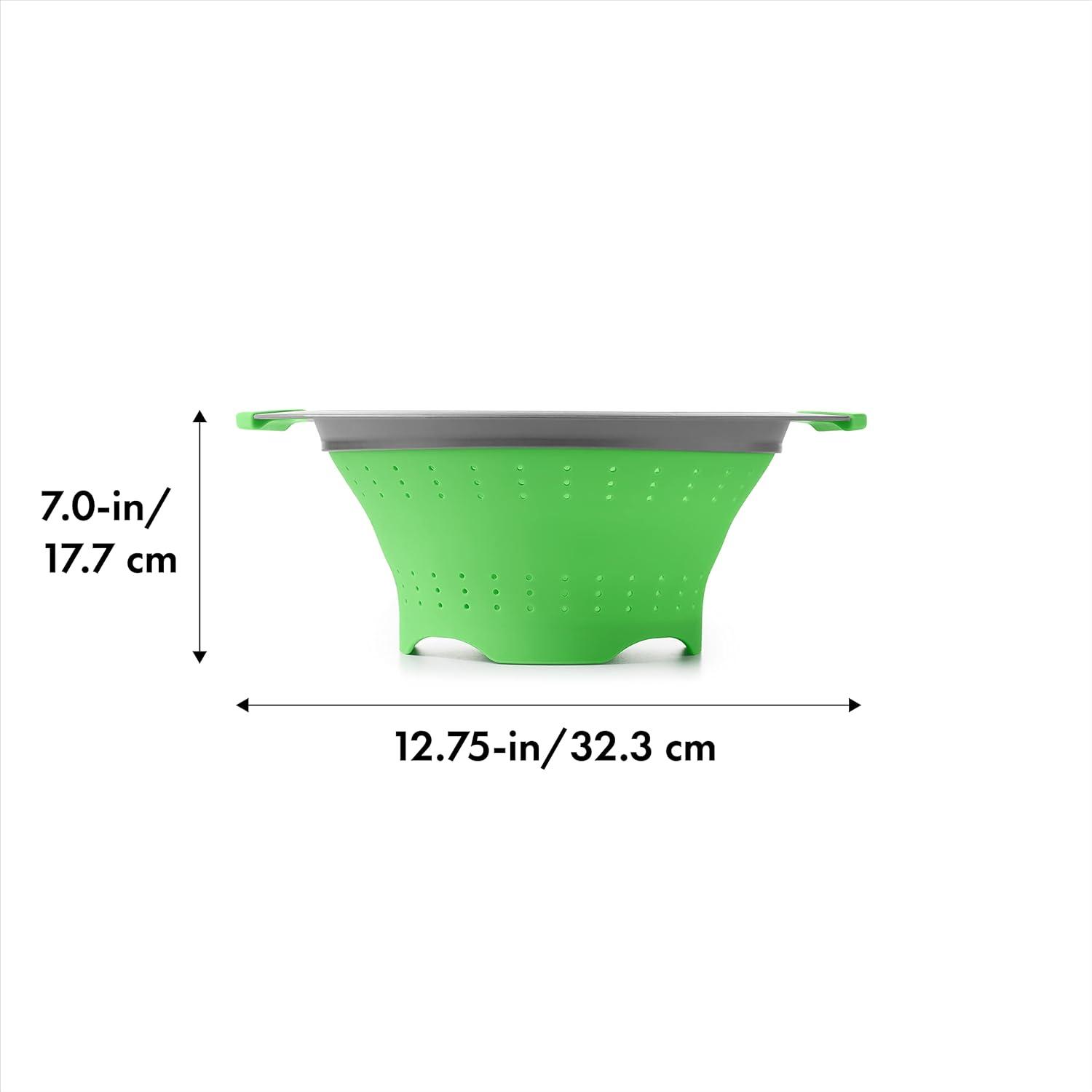 imageOXO Collapsible Colander 35 quart Green35 quart