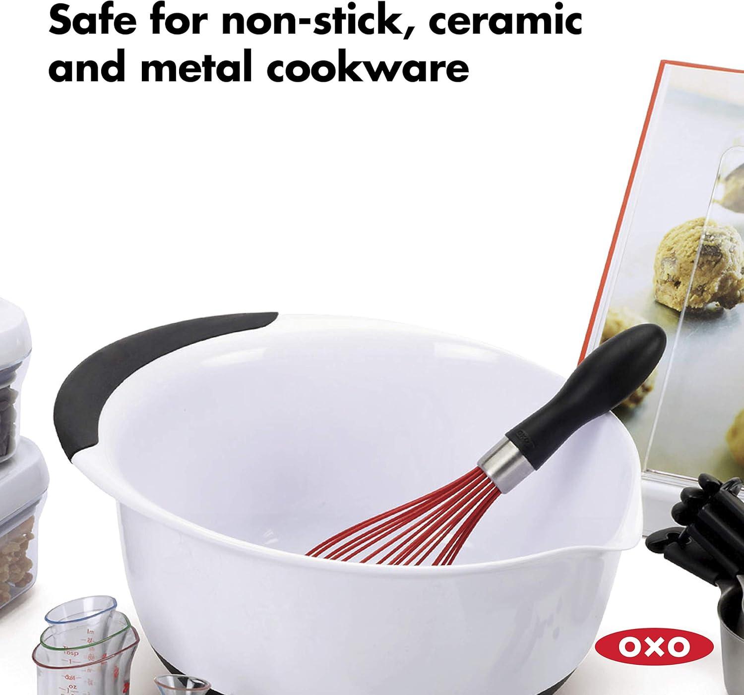 imageOXO Good Grips 11Inch Silicone Balloon Whisk RedSilicone Balloon Whisk