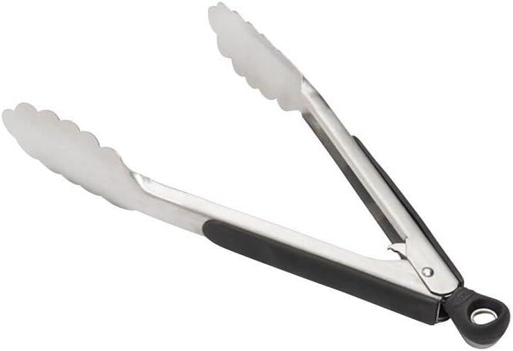 imageOXO Good Grips 12Inch StainlessSteel Locking Tongs9Inch Standard