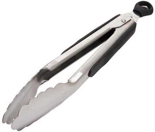 imageOXO Good Grips 12Inch StainlessSteel Locking Tongs9Inch Standard