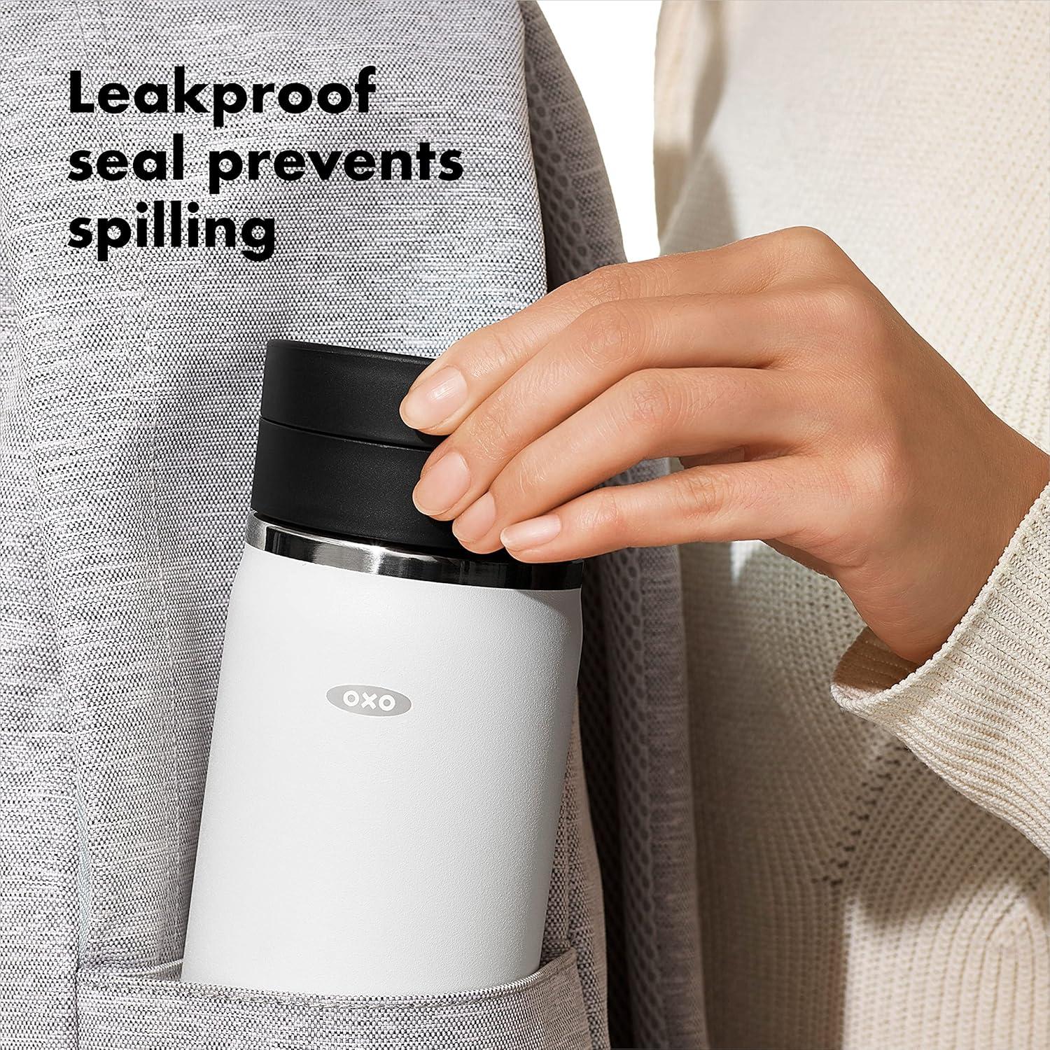 imageOXO Good Grips 20oz Travel Coffee Mug With Leakproof SimplyClean Lid JadeQuartz