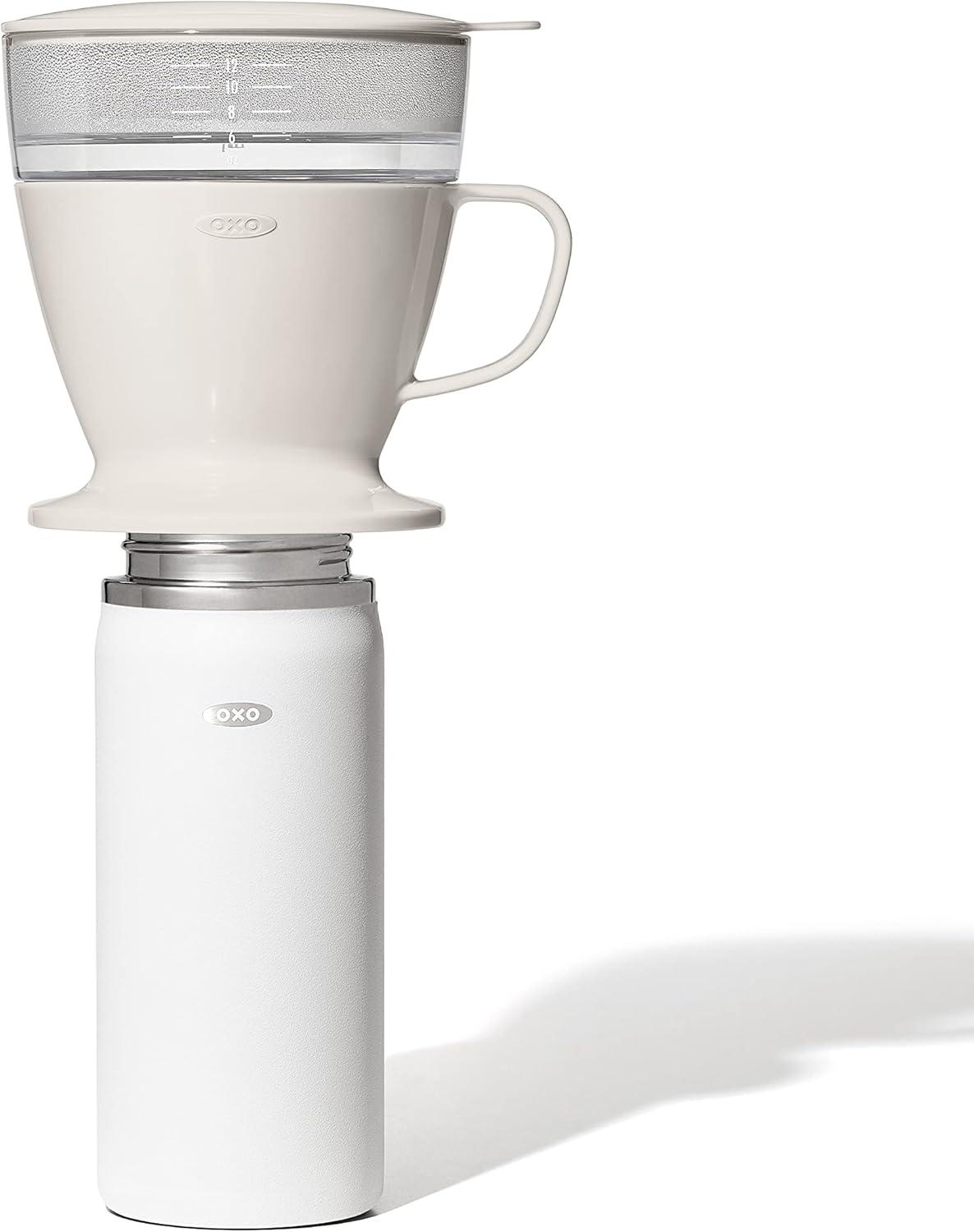 imageOXO Good Grips 20oz Travel Coffee Mug With Leakproof SimplyClean Lid JadeQuartz