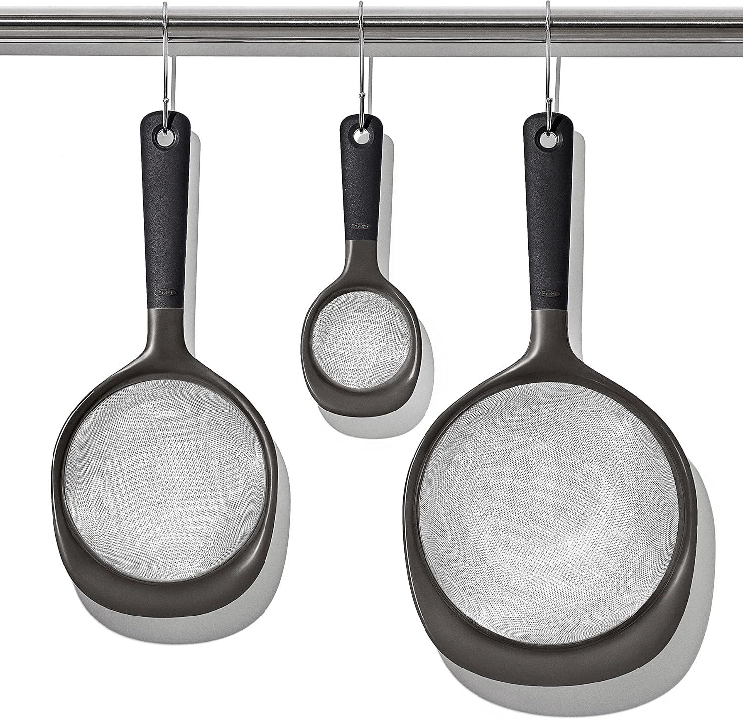 imageOXO Good Grips 3Piece Strainer Set3 Strainer Set