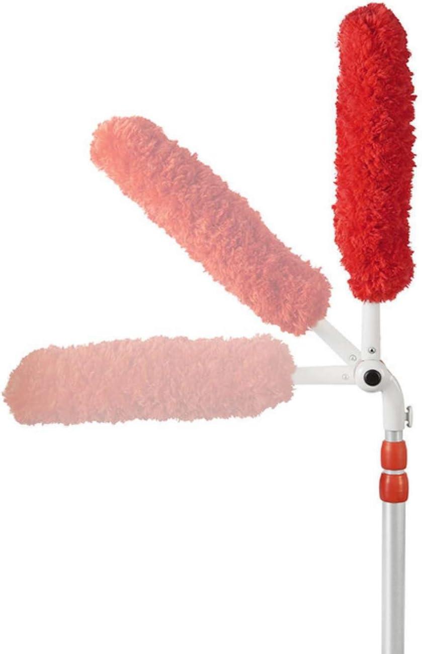 imageOXO Good Grips 3in1 Extendable Microfiber Long Reach Duster with Interchangeable Heads 8 ft