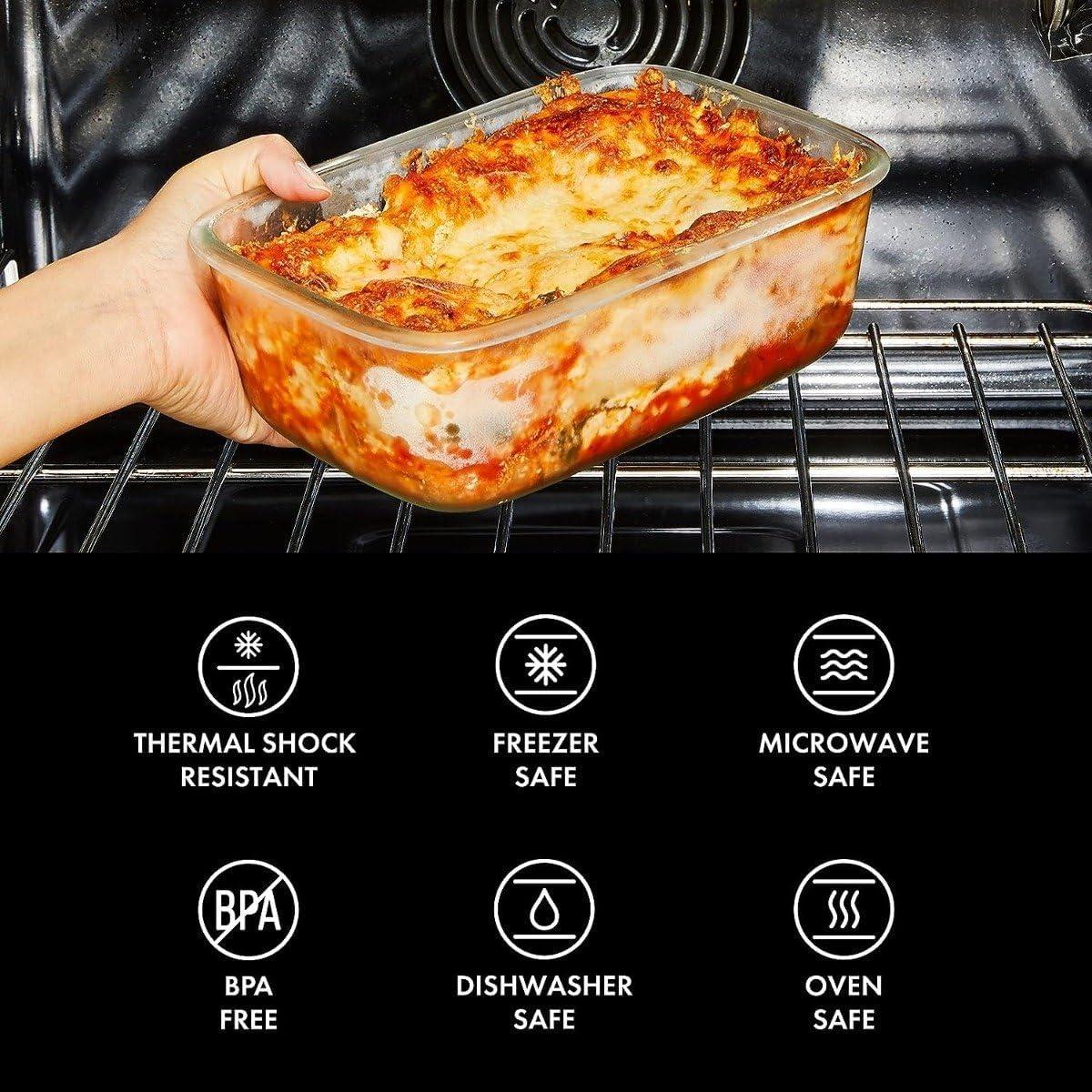 imageOXO Good Grips 7 Cup Smart Seal Glass Round Airtight Food Storage Container2 Cup