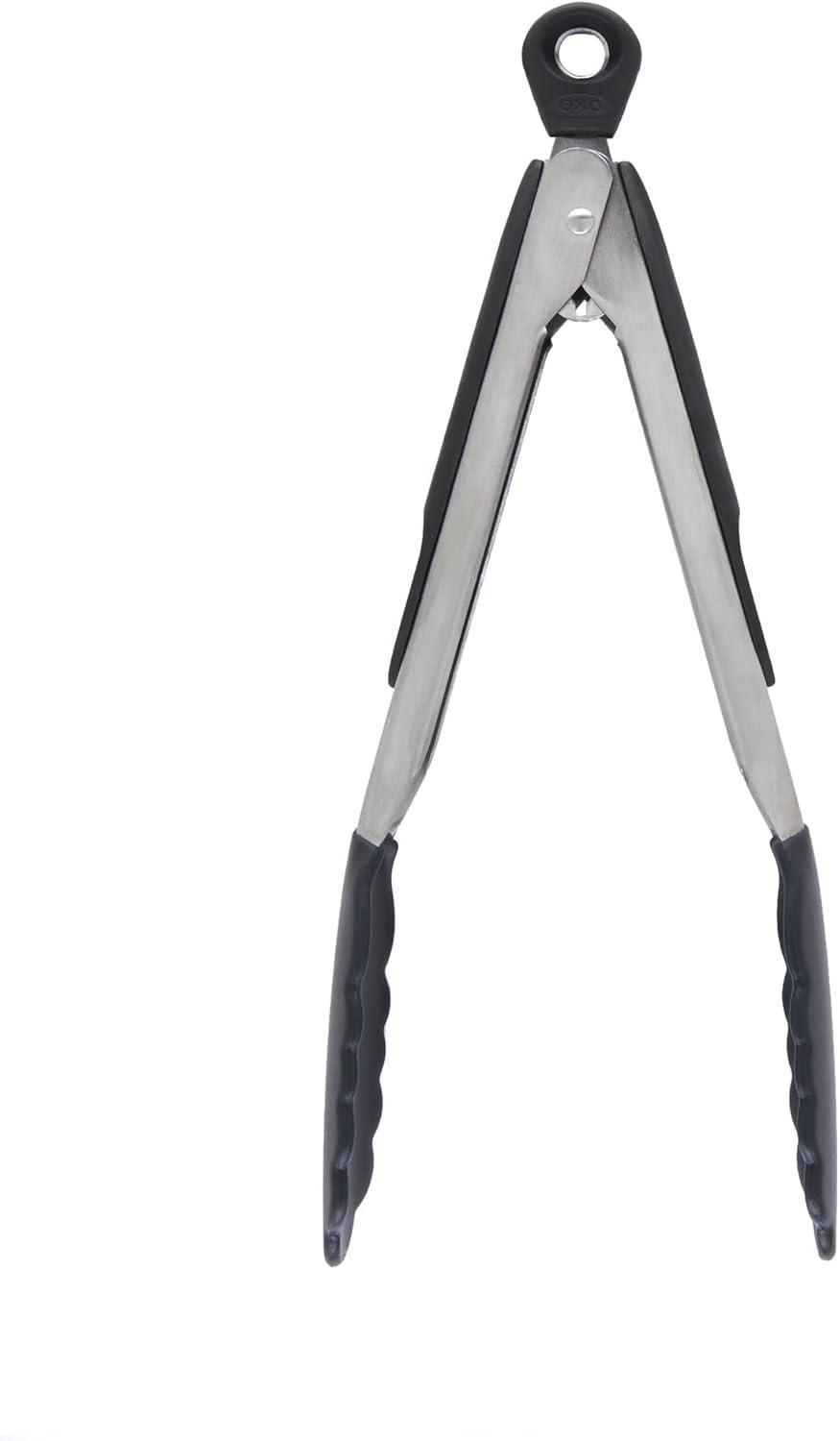 imageOXO Good Grips 9Inch Tongs with Silicone Heads9Inch
