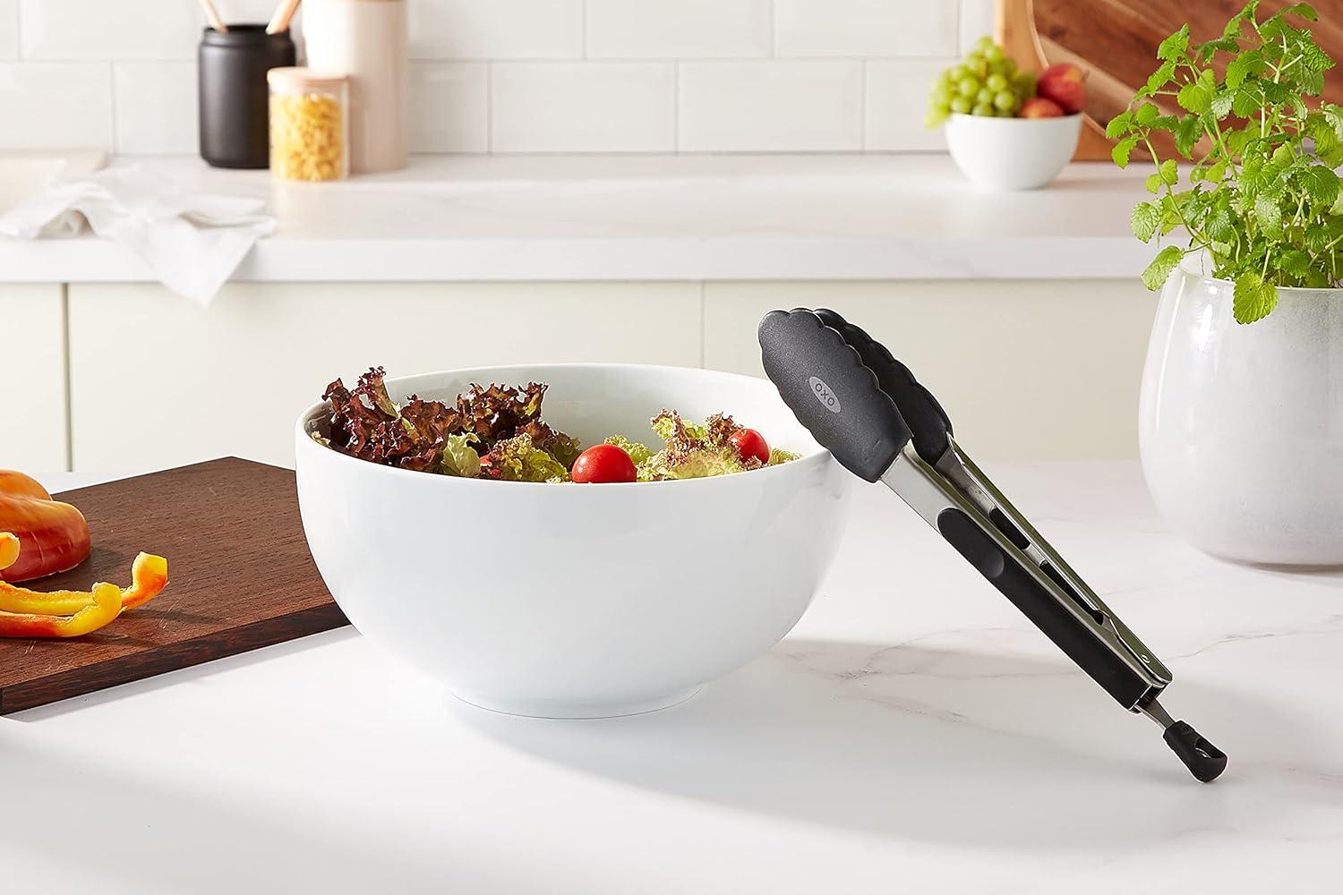 imageOXO Good Grips 9Inch Tongs with Silicone Heads9Inch