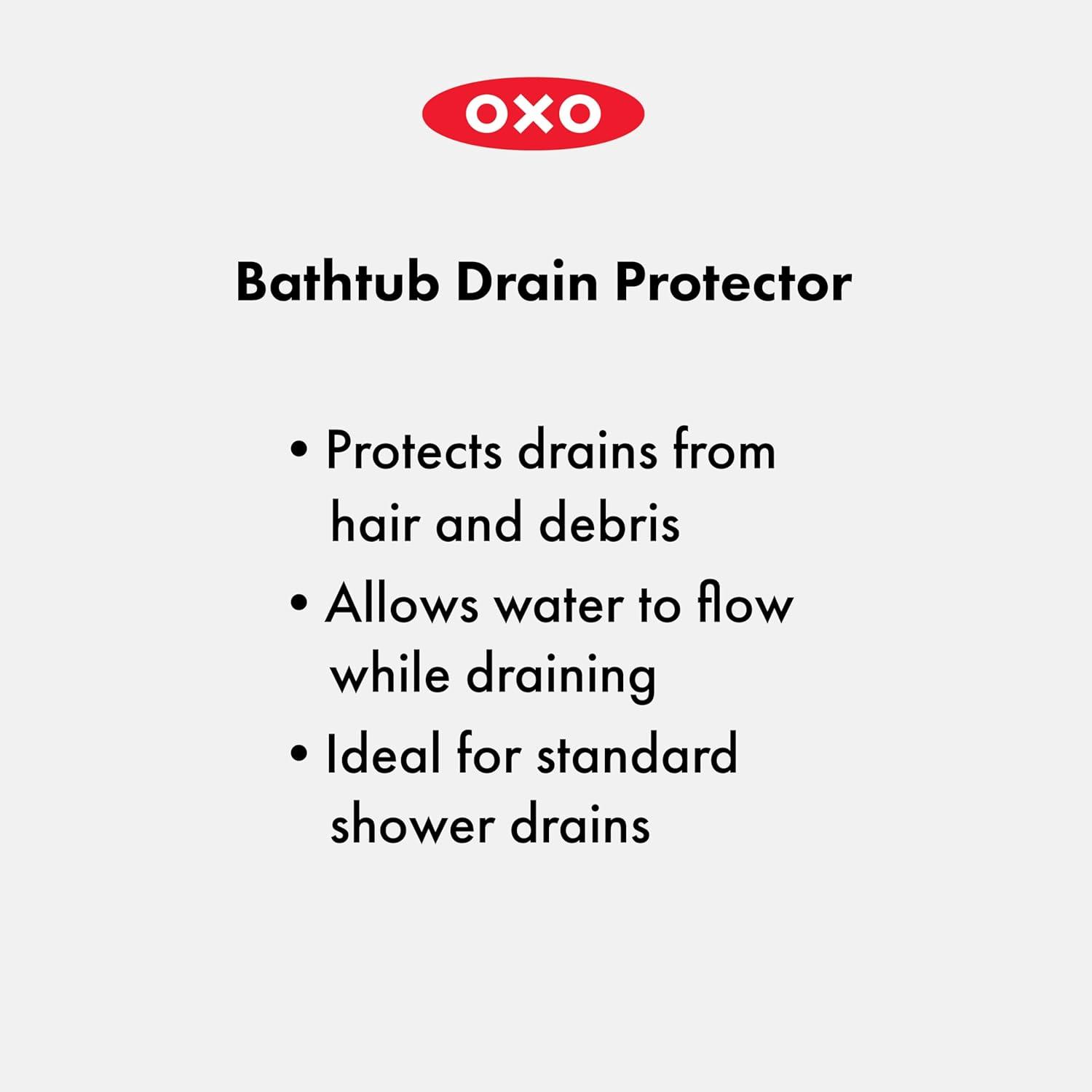 imageOXO Good Grips Bathtub Drain Protector2 Pack