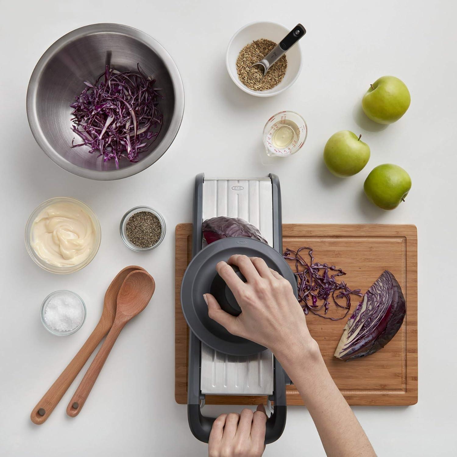 imageOXO Good Grips Chefs Mandoline Slicer 20Black Steel