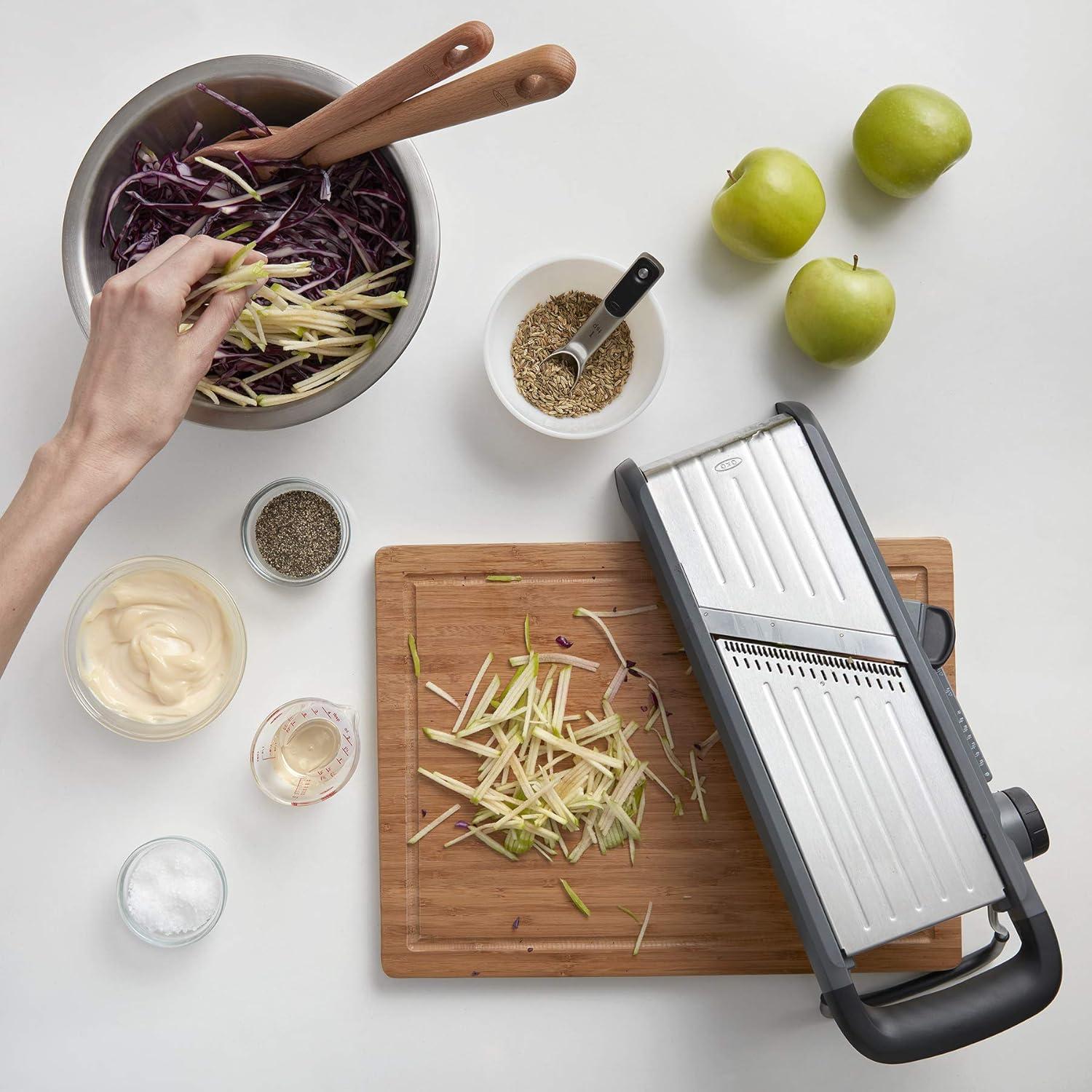 imageOXO Good Grips Chefs Mandoline Slicer 20Black Steel