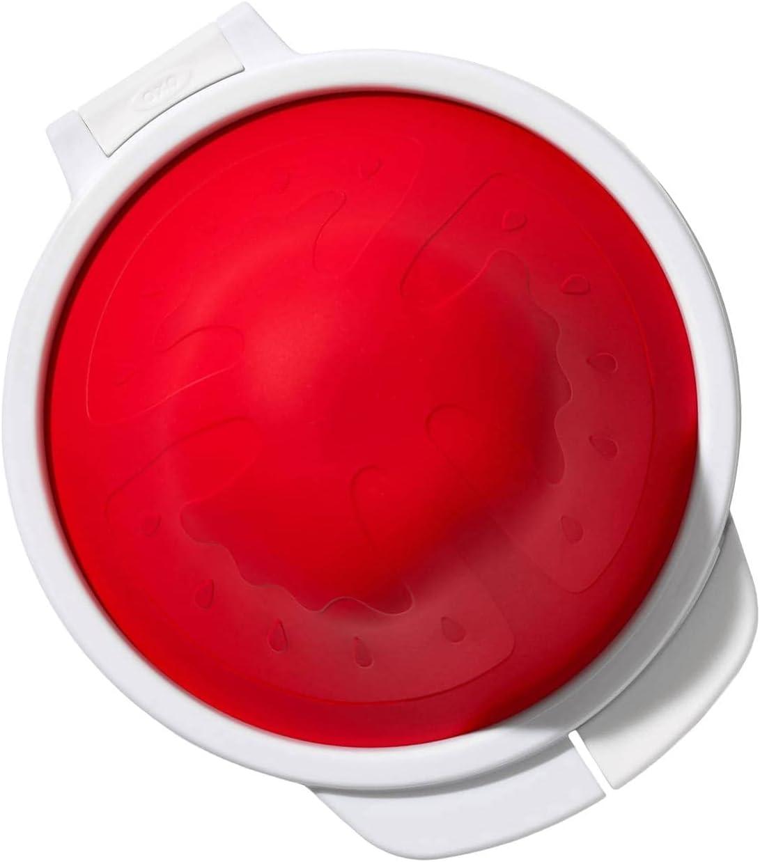 imageOXO Good Grips Cut ampamp Keep Reusable Silicone Lemon SaverTomato Saver