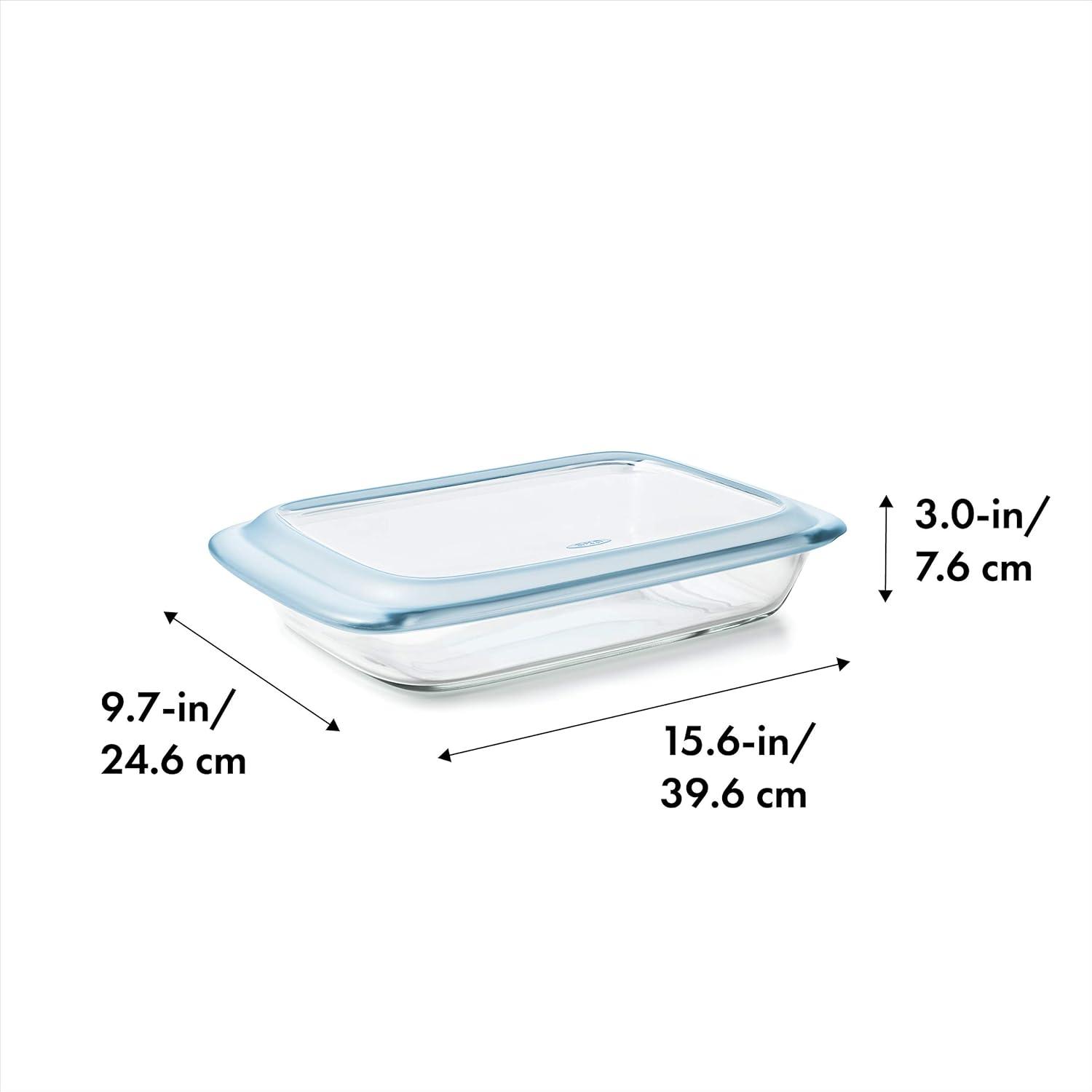 imageOXO Good Grips GLASS LOAF PAN WITH LIDBaking Dish with Lid
